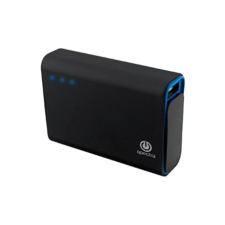 BATERIA DE EMERGENCIA 4400 MAH, COLOR NEGRO - Envío Gratuito