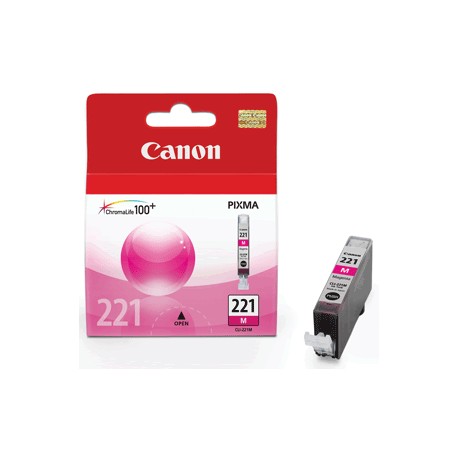 CARTUCHO CANON CLI-221 MAGENTA - Envío Gratuito