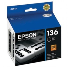 CARTUCHO EPSON 136 NEGRO PARA MF K101 - Envío Gratuito