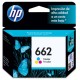 CARTUCHO DE TINTA TRICOLOR HP 662 (CZ104AL) - Envío Gratuito