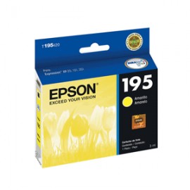 CARTUCHO EPSON 195 XP-201 AMARILLO - Envío Gratuito