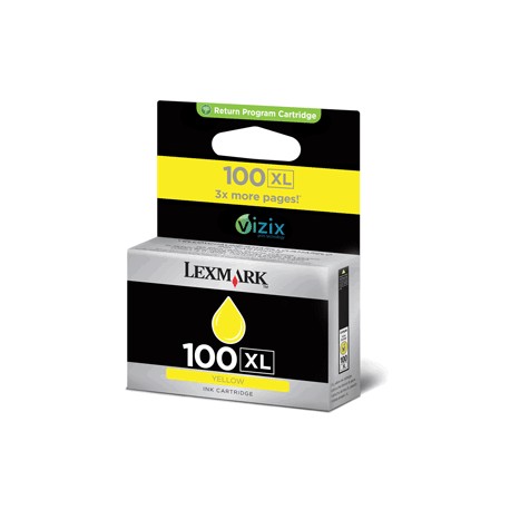 CARTUCHO LEXMARK 100XL YELLOW - Envío Gratuito