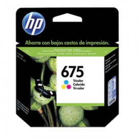 CARTUCHO DE TINTA TRICOLOR HP 675 (CN691AL) - Envío Gratuito