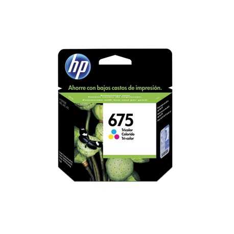 CARTUCHO DE TINTA TRICOLOR HP 675 (CN691AL) - Envío Gratuito