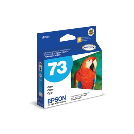 CARTUCHO EPSON T073220 CYAN 73 - Envío Gratuito