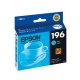 CARTUCHO EPSON 196 XP-401 CYAN - Envío Gratuito