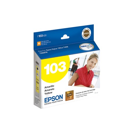 CARTUCHO EPSON AMARILLO TX 600 FW - Envío Gratuito