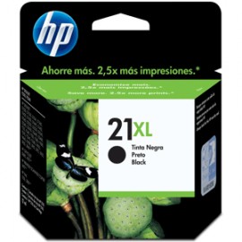 CARTUCHO NEGRO ALTO RENDIM. HP 21XL (C9351CL) - Envío Gratuito