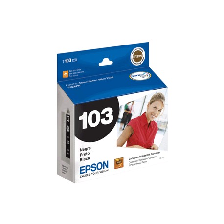 CARTUCHO EPSON NEGRO TX 600 FW - Envío Gratuito