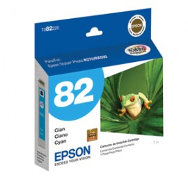 CARTUCHO EPSON TO82220 CYAN 82 - Envío Gratuito