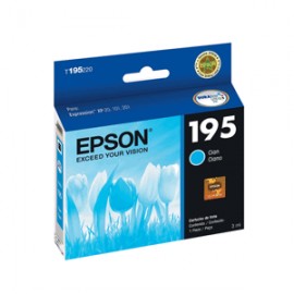 CARTUCHO EPSON 195 XP-201 CYAN - Envío Gratuito