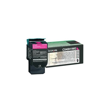 CARTUCHO LEXMARK C540N MAGENTA TONER - Envío Gratuito