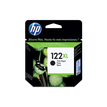 CARTUCHO NEGRO DE ALTO RENDIM. HP 122XL (CH563HL) - Envío Gratuito