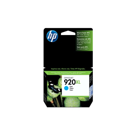 CARTUCHO CIAN ALTO RENDIMIENTO HP 920XL (CD972AL) - Envío Gratuito