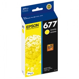 CARTUCHO EPSON 677 AMARILLO - Envío Gratuito