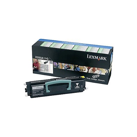 TONER NEGRO LEXMARK X203N - Envío Gratuito