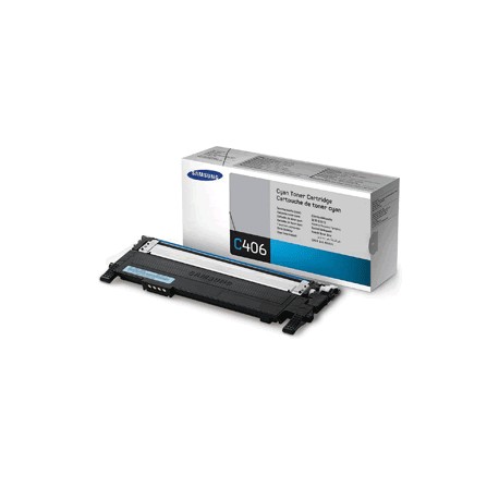 TONER SAMSUNG C406 CYAN CLT-C406S/XAX - Envío Gratuito