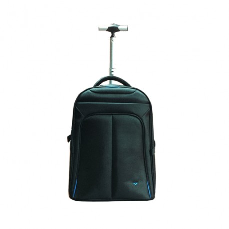 MOCHILA SUPRA ROLLER PARA LAPTOP 15.6 P NEGRO/AZUL - Envío Gratuito