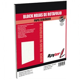 BLOCK DE HOJAS RAYTER PARA ROTAFOLIO - Envío Gratuito