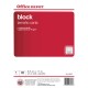 BLOCK CARTA OFFICE DEPOT 80 HOJAS CUADRO GRANDE - Envío Gratuito