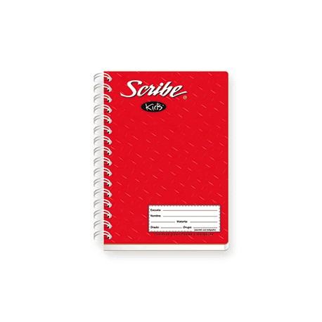 CUADERNO FRANCESA ESPIRAL CUADRO CHICO SCRIBE 100H - Envío Gratuito