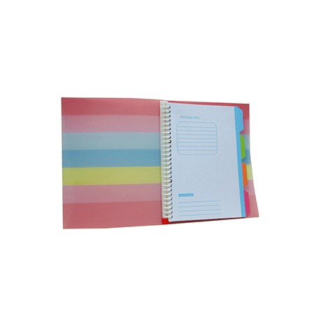 CUADERNO PROFESIONAL TIPO CARPETA C/ESPIRAL 60 HJ - Envío Gratuito