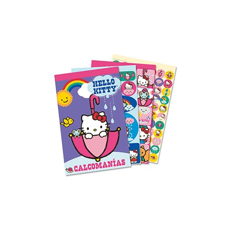 BLOCK DE STICKERS KITTY - Envío Gratuito