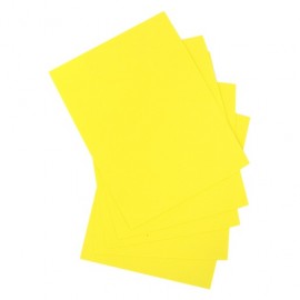 FOAMY CARTA AMARILLO 5 PIEZAS - Envío Gratuito