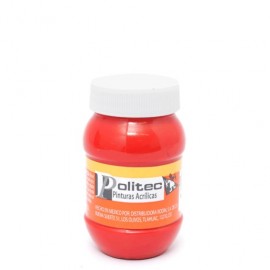 PINTURA ACRILICA POLITEC ROJO ACRILICO No304 100ML - Envío Gratuito