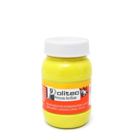 PINTURA ACRILICA POLITEC LIMON HANZA No307 100ML - Envío Gratuito