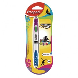 BOLIGRAFO MULTIFUNCION TWIN TIP 4 COLORES FANCY - Envío Gratuito