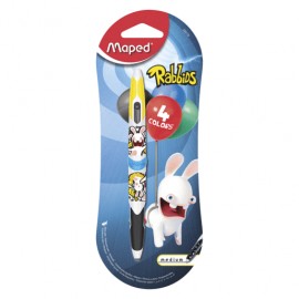 BOLIGRAFO TWIN TIP RABBIDS 1PZ - Envío Gratuito