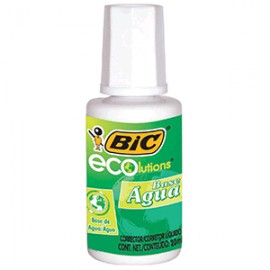 CORRECTOR LIQUIDO BIC BASE AGUA PIEZA - Envío Gratuito