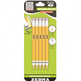 LAPICERO RETRACTIL ZEBRA-2 0.7 MM PAQ/5 - Envío Gratuito