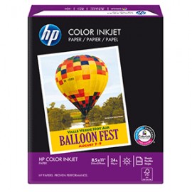 PAPEL COLOR INKJET CARTA RESMA CON 500 HOJAS HP - Envío Gratuito