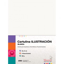 CARTULINA ILUSTRACION CUARTOS - Envío Gratuito